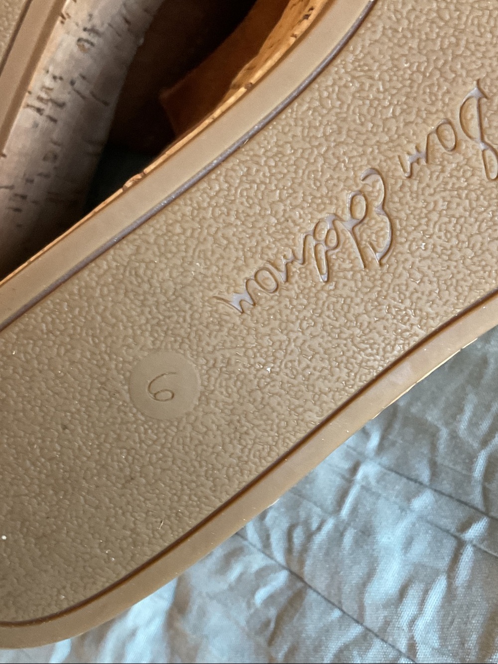 Sam Edelman Chestnut Ranger Suede Platform Sandals - Picture 8 of 8